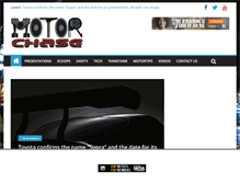 Tablet Screenshot of motorchase.com